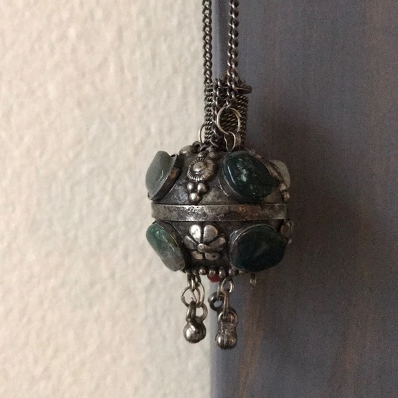 Vintage Turkish Perfume Pot Necklace - Picture 5 of 7